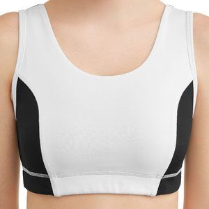 AthleticWorks Women Active Colorblock Sports Bra M